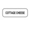 Nevs Cottage Cheese Label 1/2" x 1-1/2" DIET-406 - alternate 1
